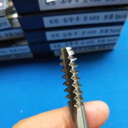 Long 3/8-11 Tap 4 HSS 3/8-11 Tap Pool Cue Building Tool Supplies Wood Lathe Accessories Cue Shaft Thread Screw Joint Pin Installation 102mm